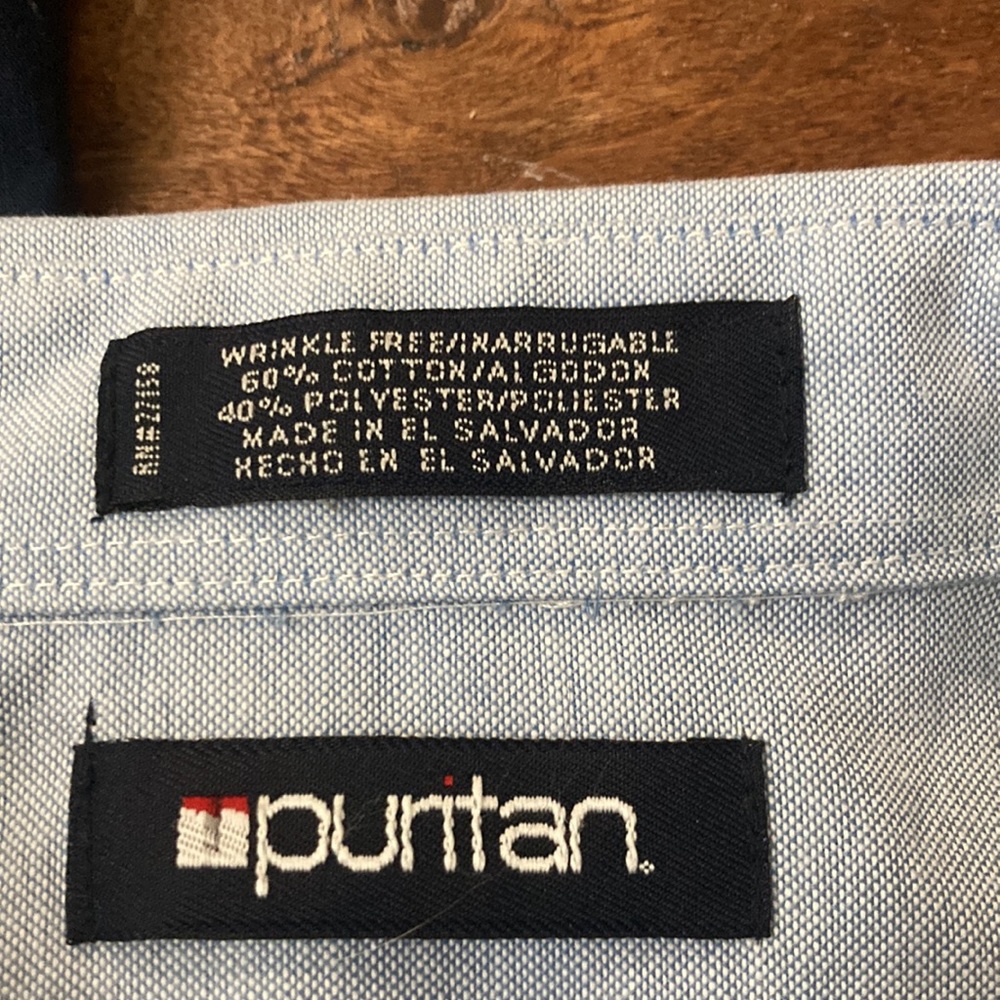 Two EUC Puritan Wrinkle Resistant Button Down Shirts - Picture 5 of 8